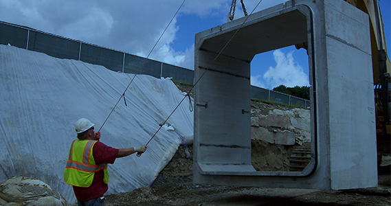 Storm Drainage - Gasketed Box Culvert Construction Site 8